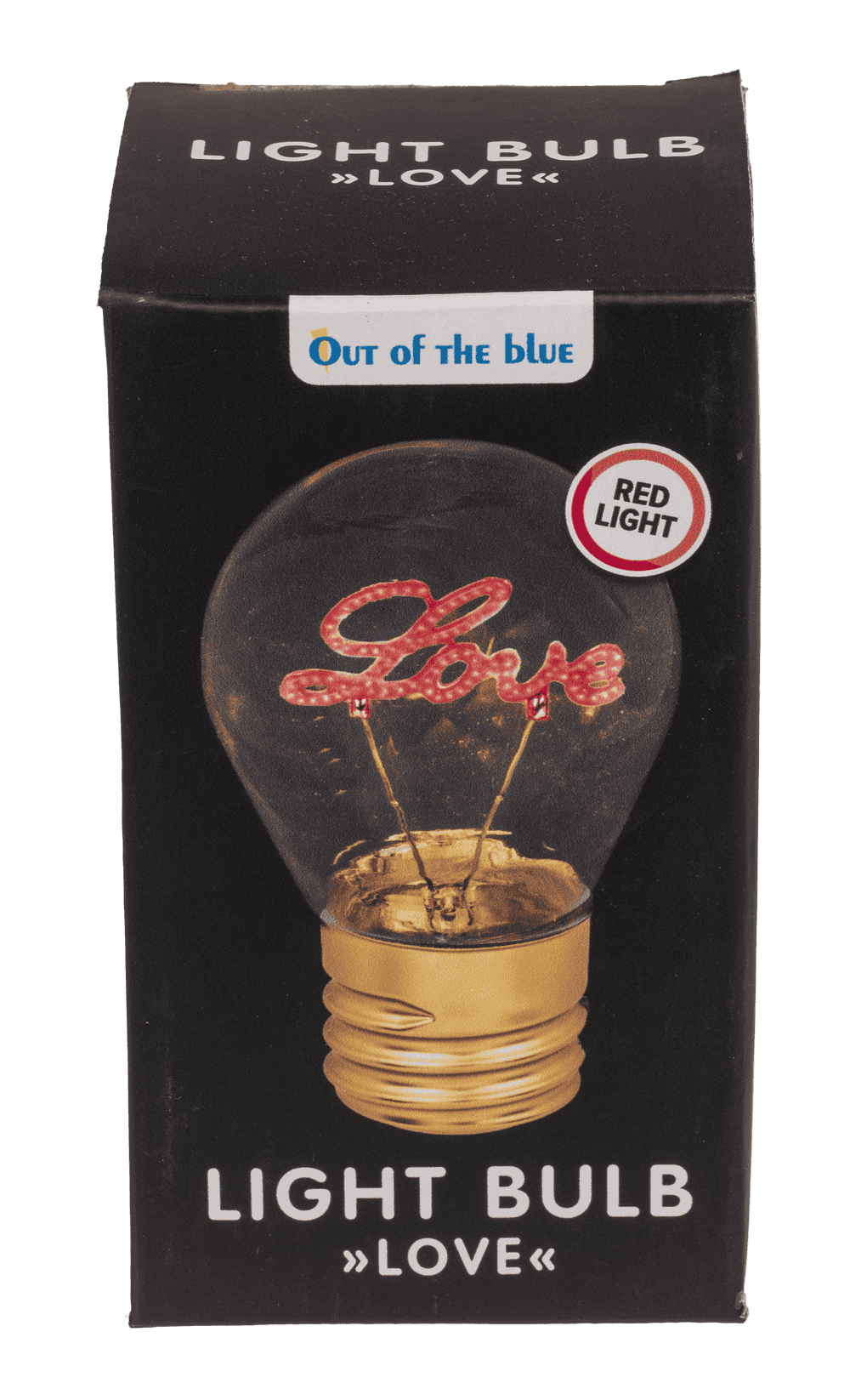 Light Bulb, Love, incl. Lithium battery &