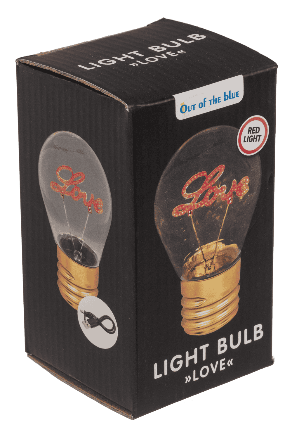 Light Bulb, Love, incl. Lithium battery &