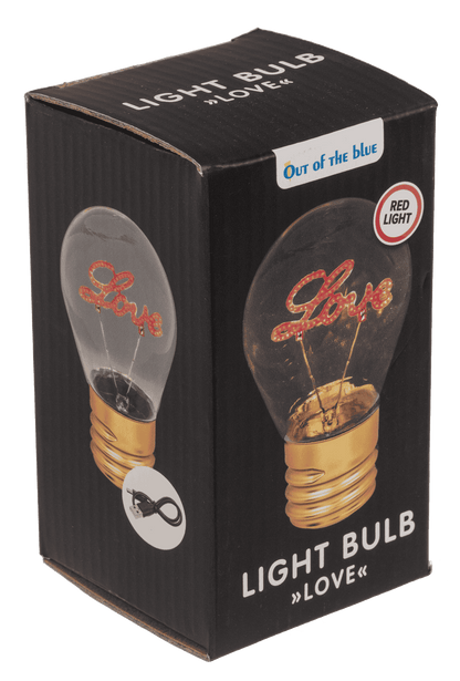 Light Bulb, Love, incl. Lithium battery &