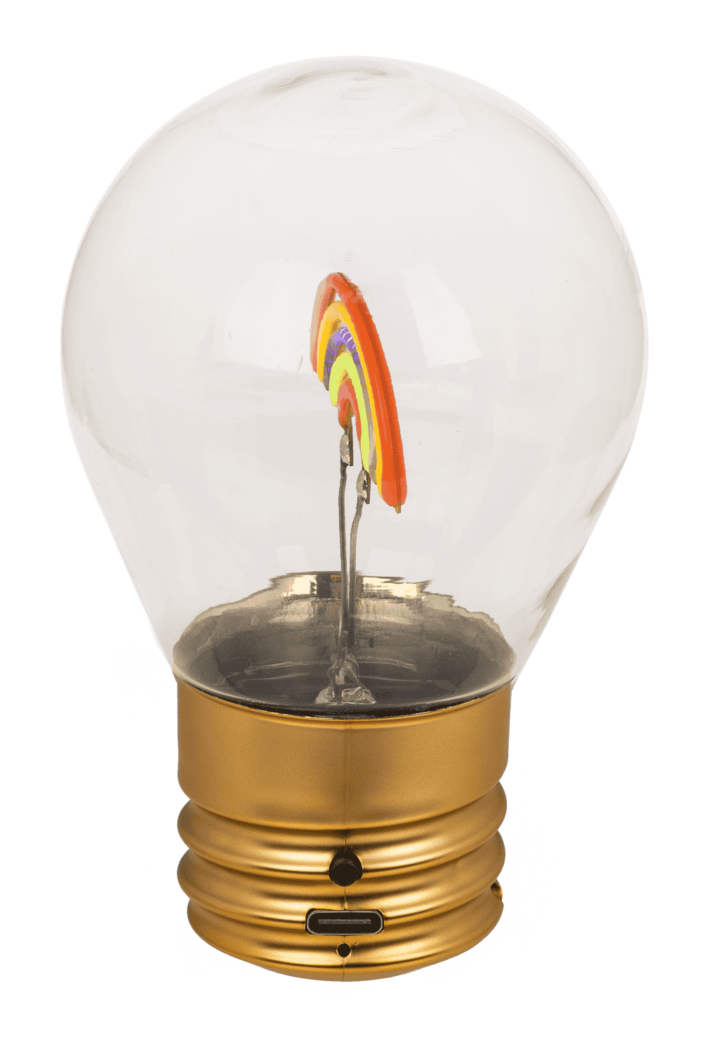 Light Bulb, Rainbow, incl. Lithium battery &