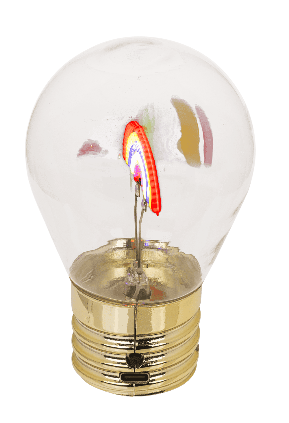 Light Bulb, Rainbow, incl. Lithium battery &