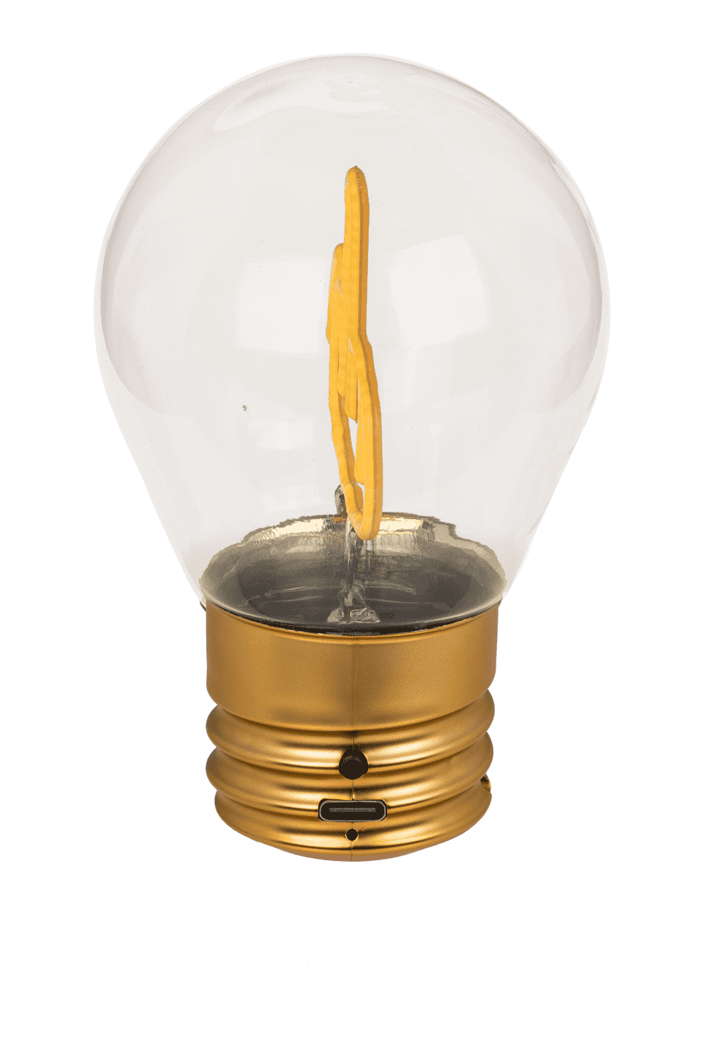 Light Bulb, middle finger, incl. Lithium battery