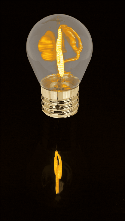 Light Bulb, middle finger, incl. Lithium battery