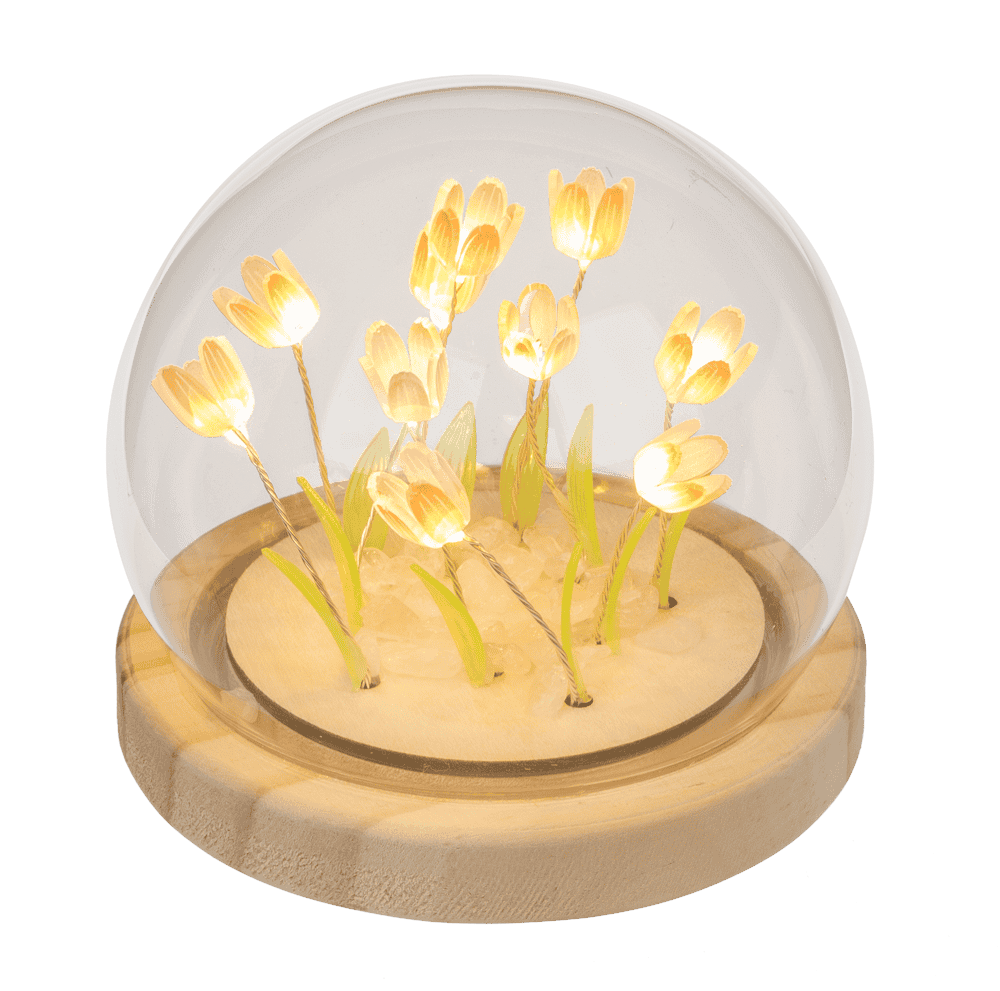 LED decorative light, Tulip, 10 x 10 cm,