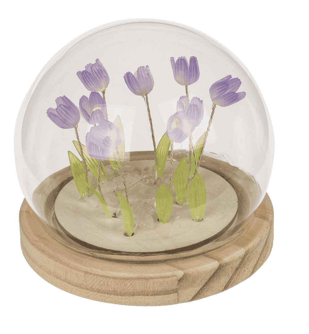 LED decorative light, Tulip, 10 x 10 cm,