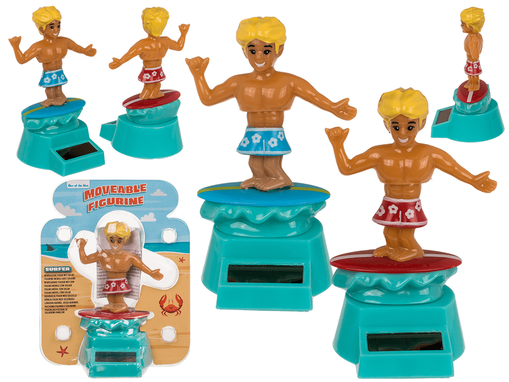 Moveable figurine, Surfer,