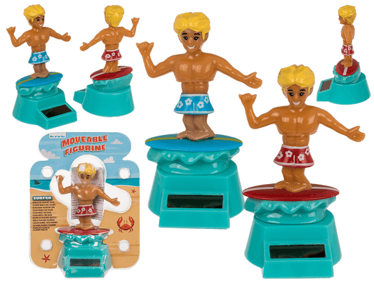 Moveable figurine, Surfer,