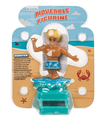 Moveable figurine, Surfer,