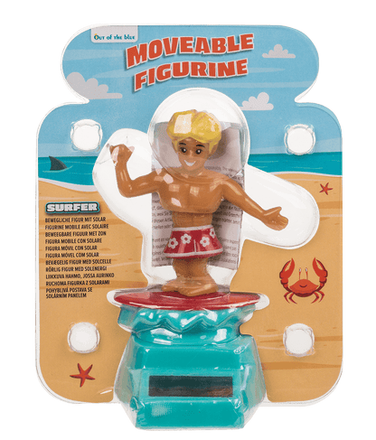 Moveable figurine, Surfer,