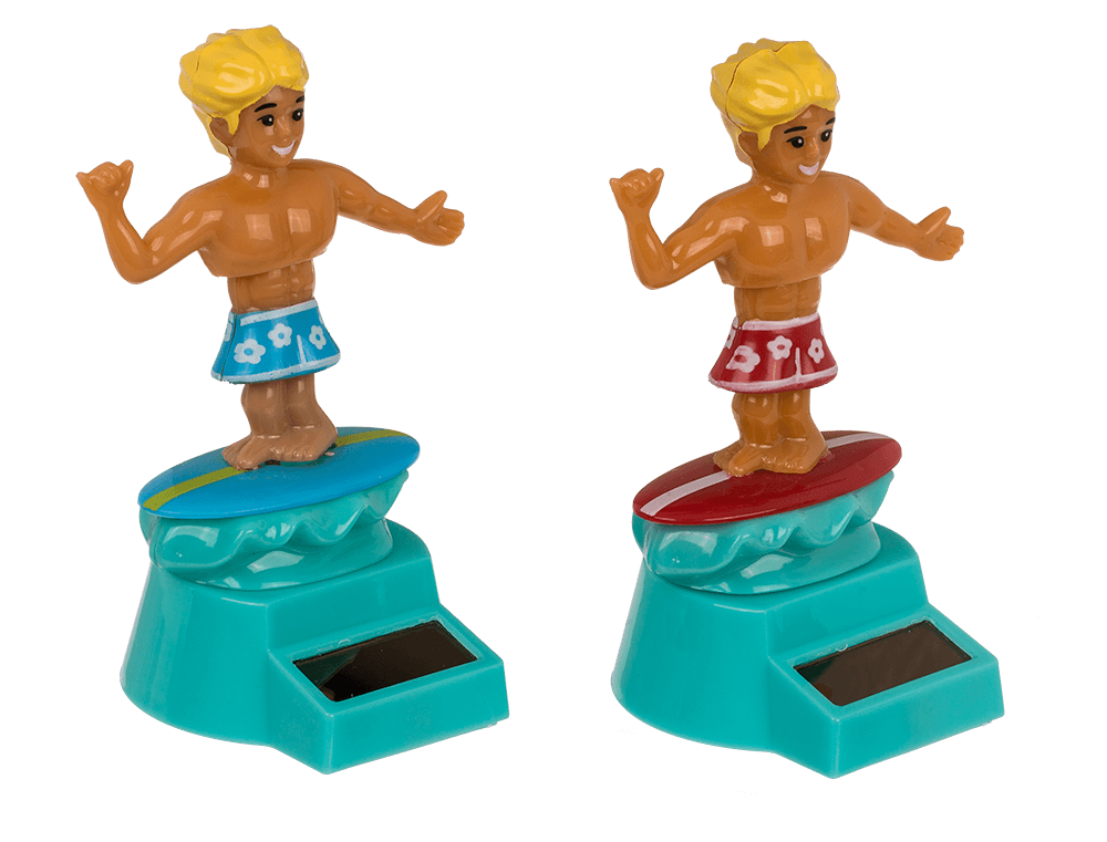 Moveable figurine, Surfer,
