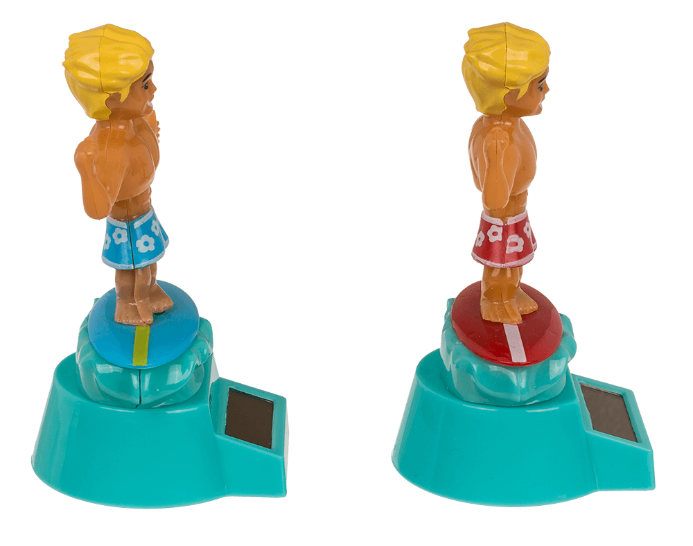 Moveable figurine, Surfer,