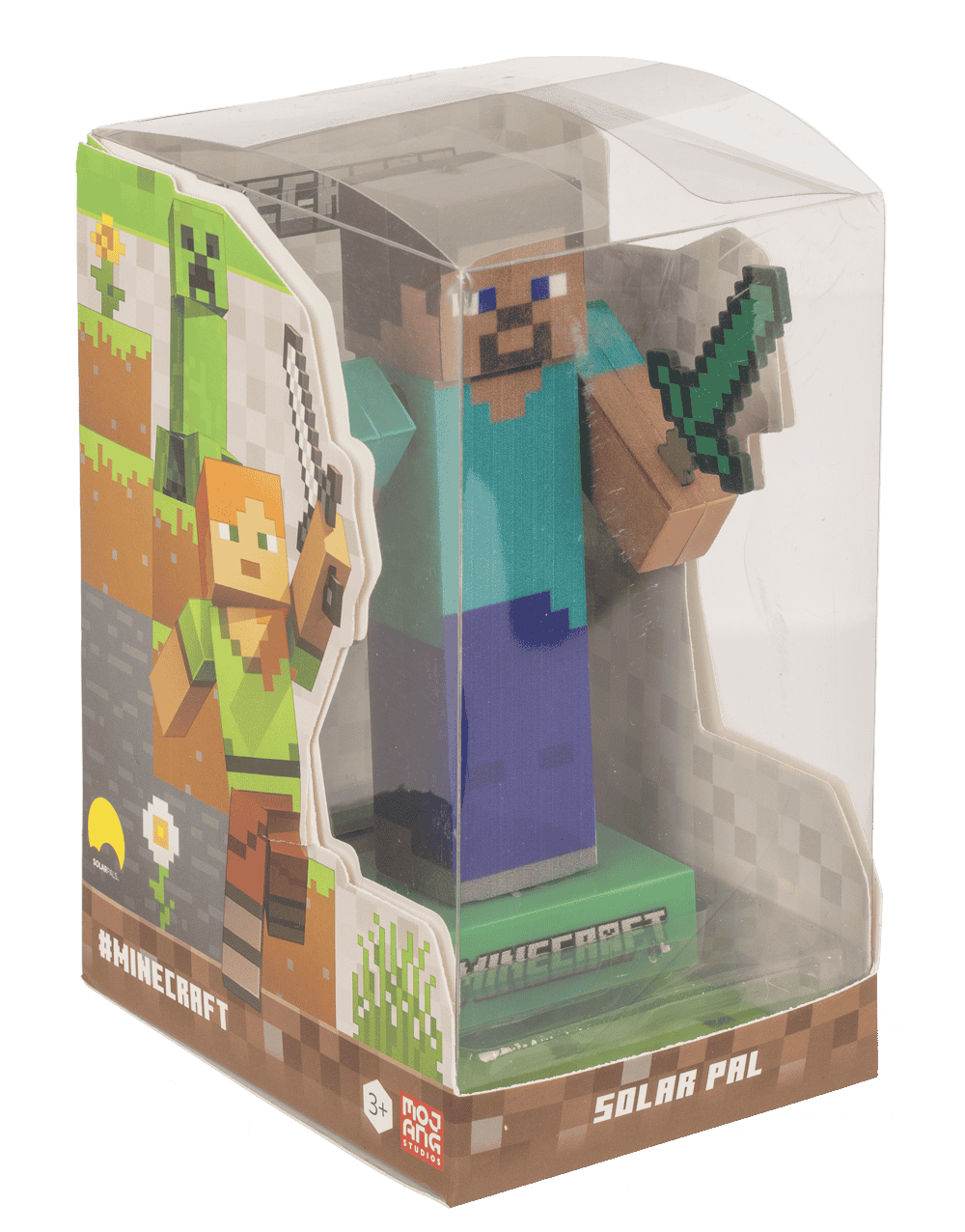 Solar Figurine, Minecraft - Steve,