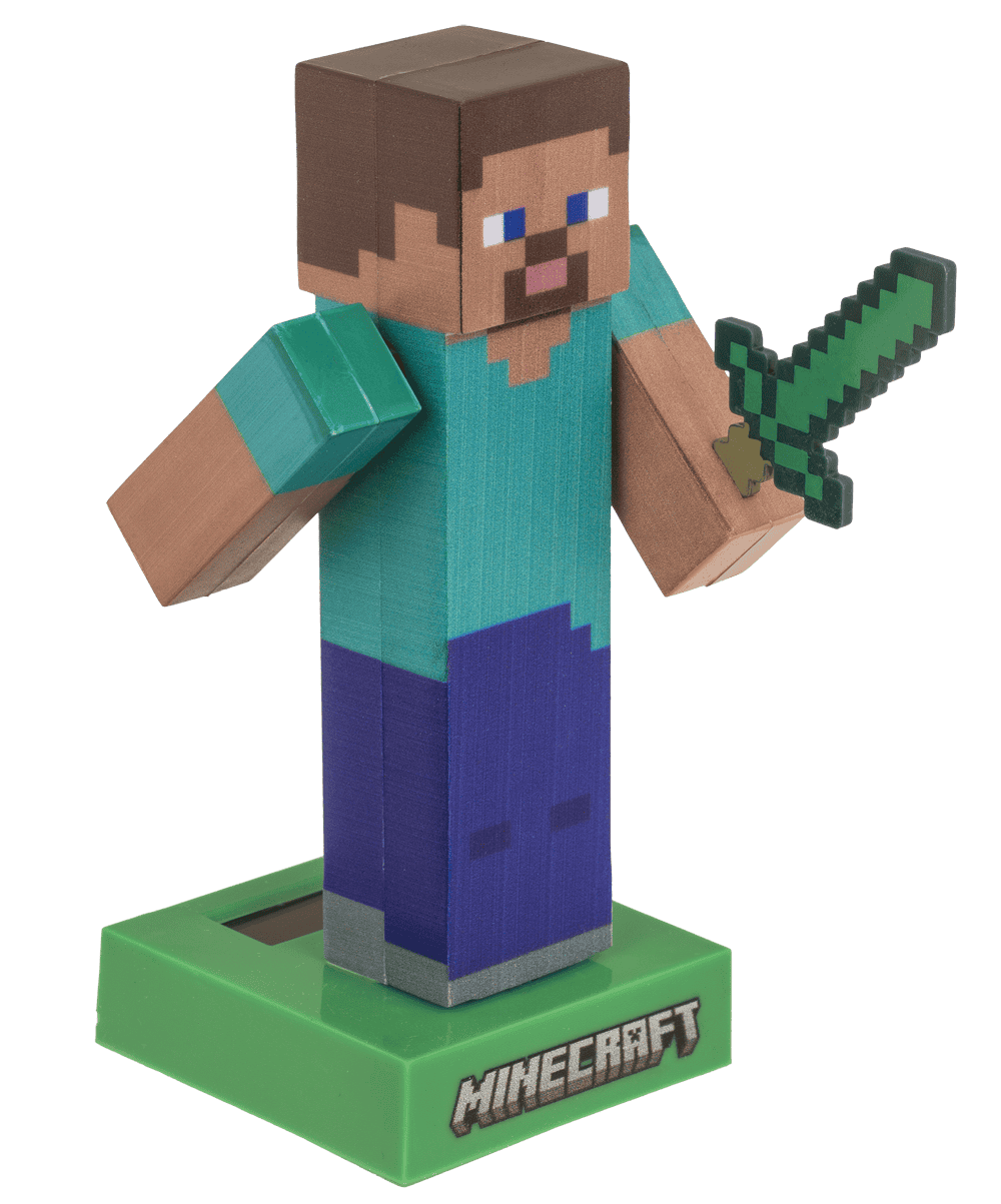 Solar Figurine, Minecraft - Steve,