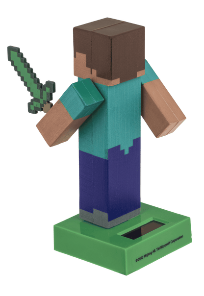 Solar Figurine, Minecraft - Steve,