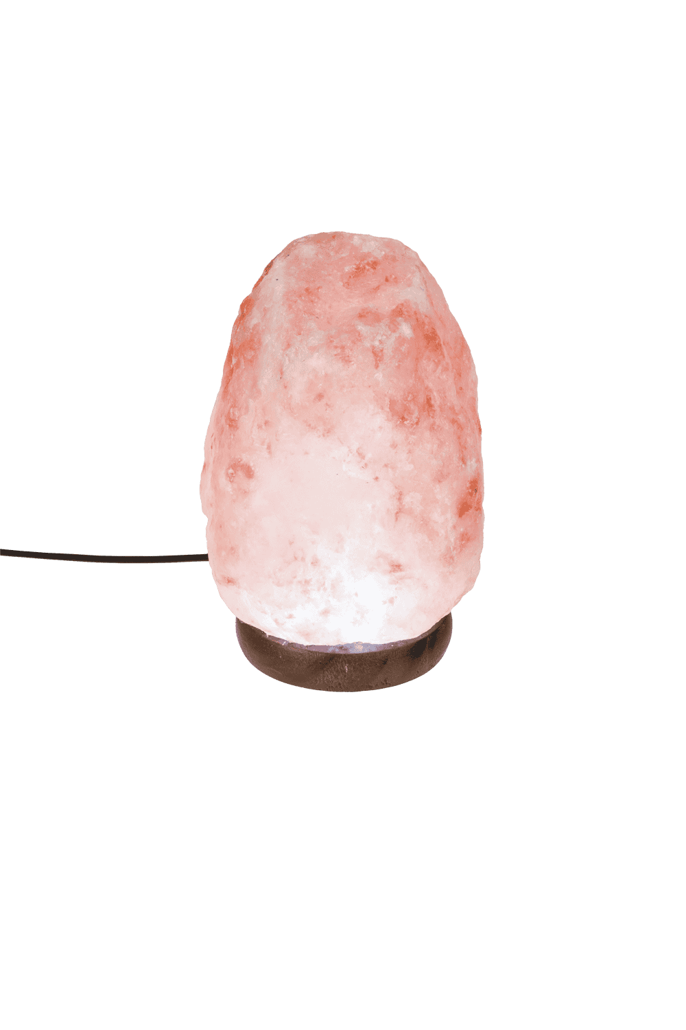 LED salt cristal lamp, warm white,