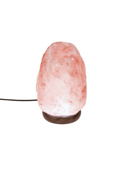 LED salt cristal lamp, colour-changing,