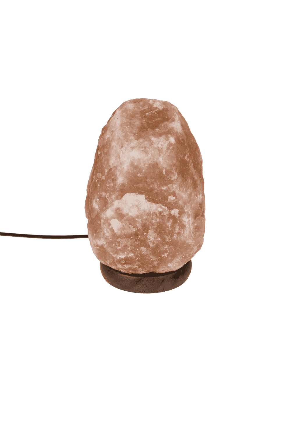 LED salt cristal lamp, colour-changing,