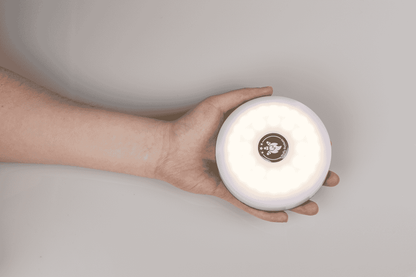 Camping light, rechargeable, with torch &