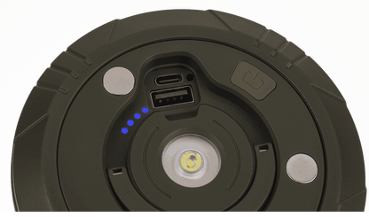 Camping light, rechargeable, with torch &