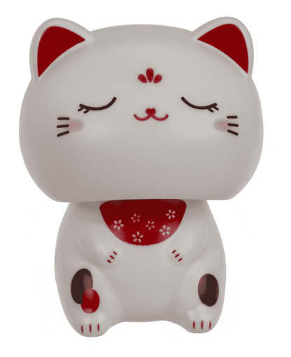 Waving cat, with solar cell, 5.5 cm,