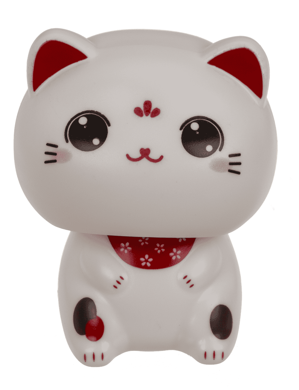 Waving cat, with solar cell, 5.5 cm,