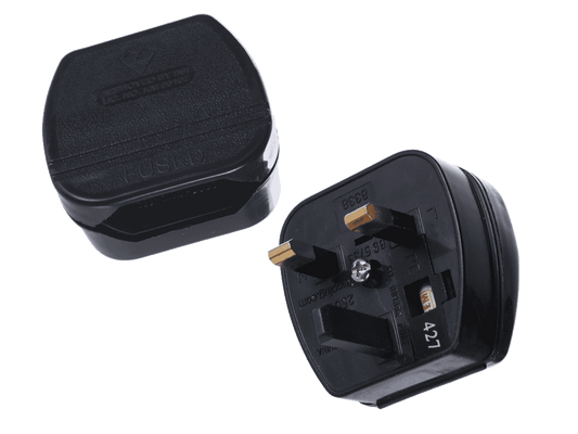 Adapter for Schuko GS to BS plug, 230V/50Hz, 13 am