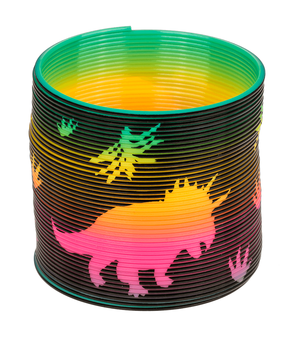 Coil, Dinosaur, approx. 7,5 x 6,5 cm,