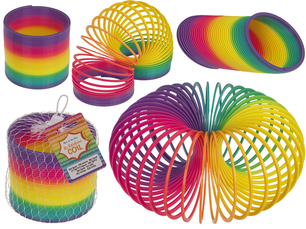 Coil, Rainbow, XL, ca. 12,5 cm