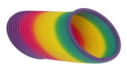 Coil, Rainbow, XL, ca. 12,5 cm