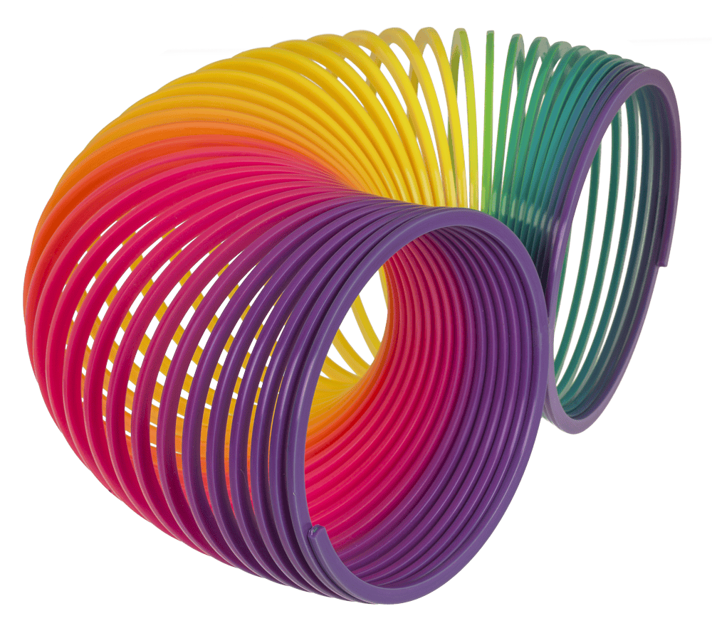 Coil, Rainbow, XL, ca. 12,5 cm