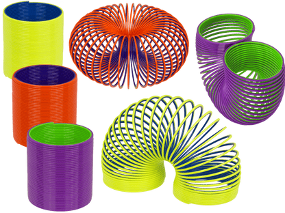 Coil, dual coloured, 9 cm,