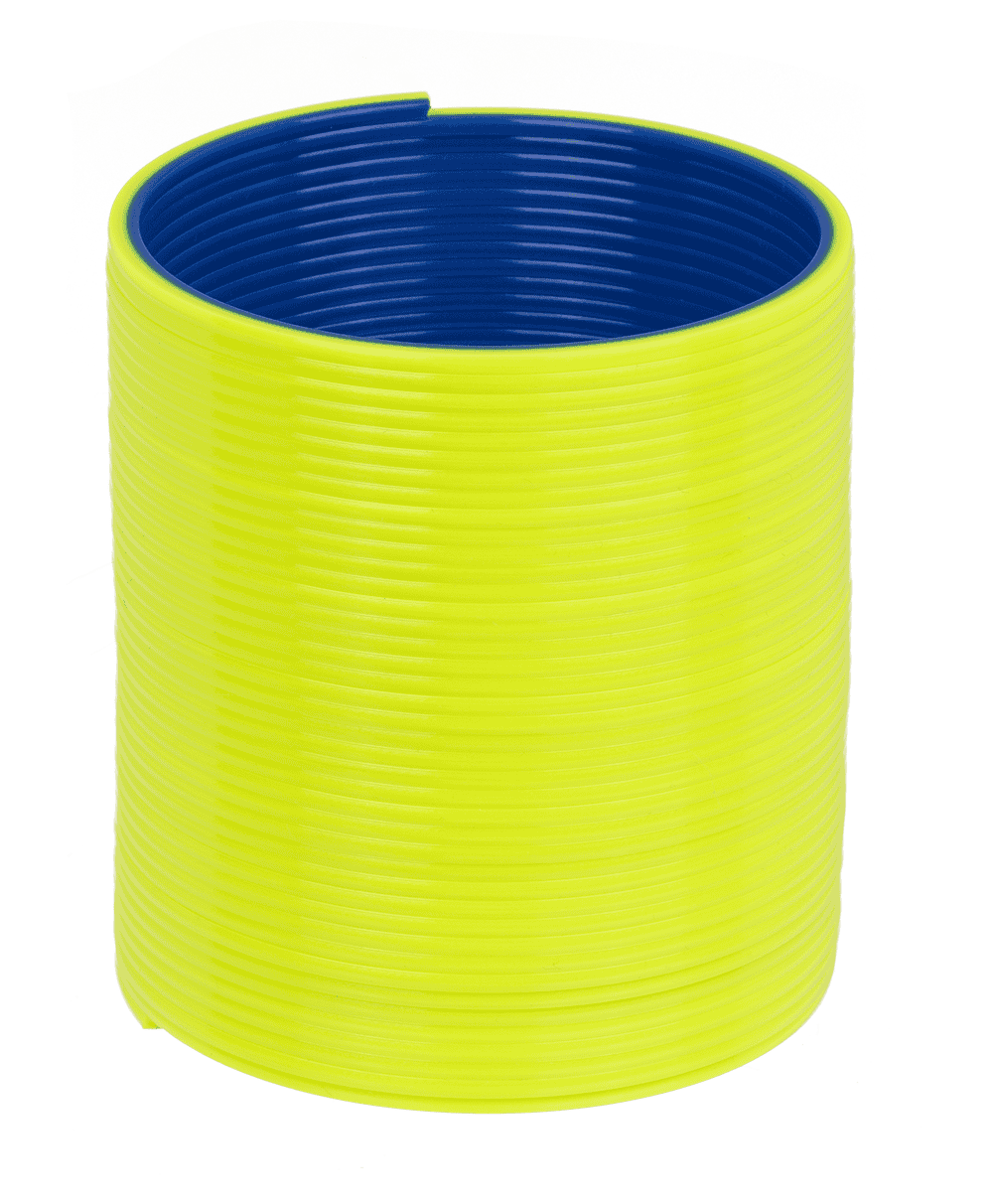 Coil, dual coloured, 9 cm,