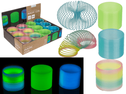 Coil, glows in the dark,