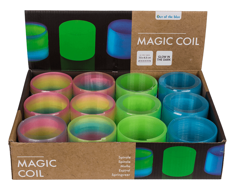 Coil, glows in the dark,