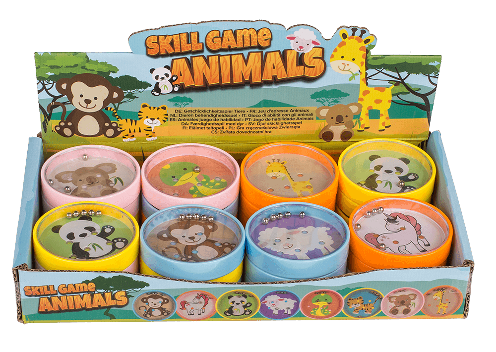 Skill game, animals,