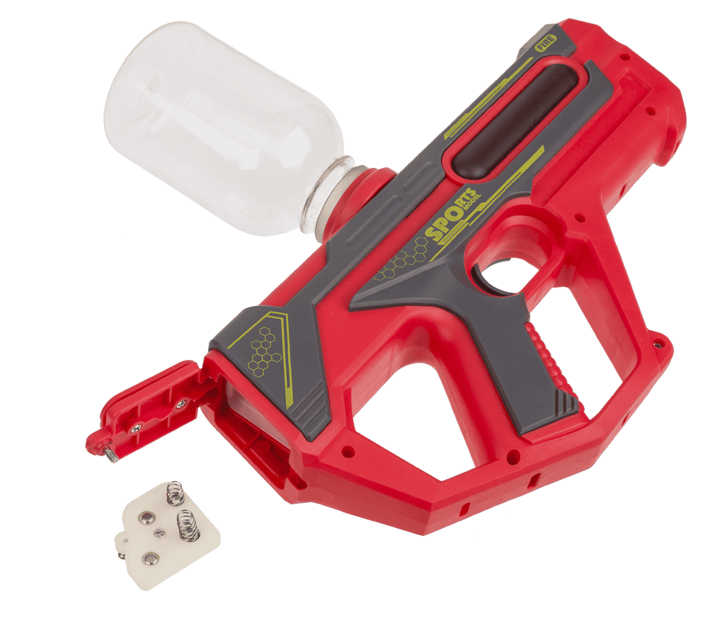 Pistola de agua eléctrica con depósito de agua