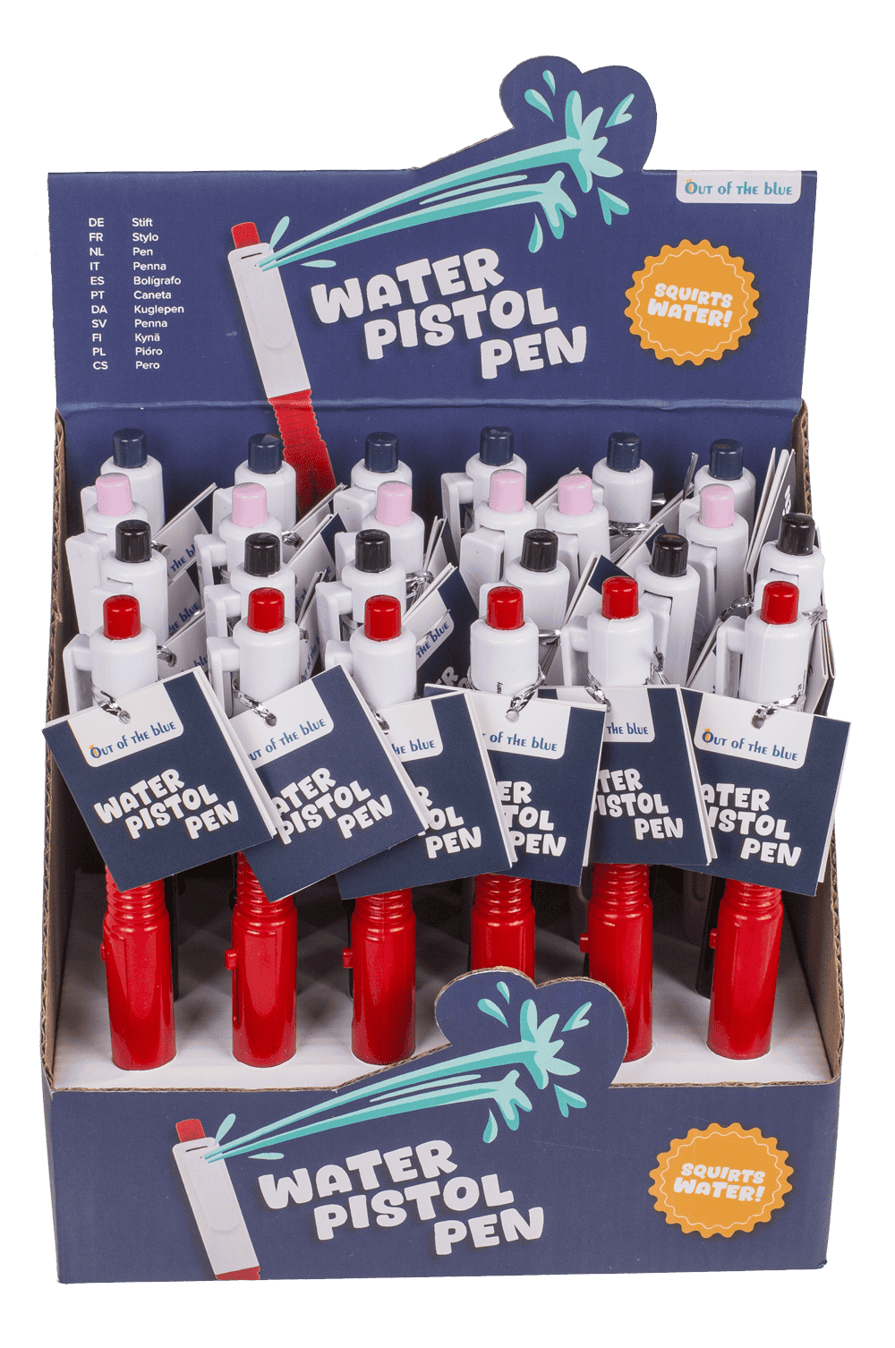 Water Pistol Pen, 16,5 cm,