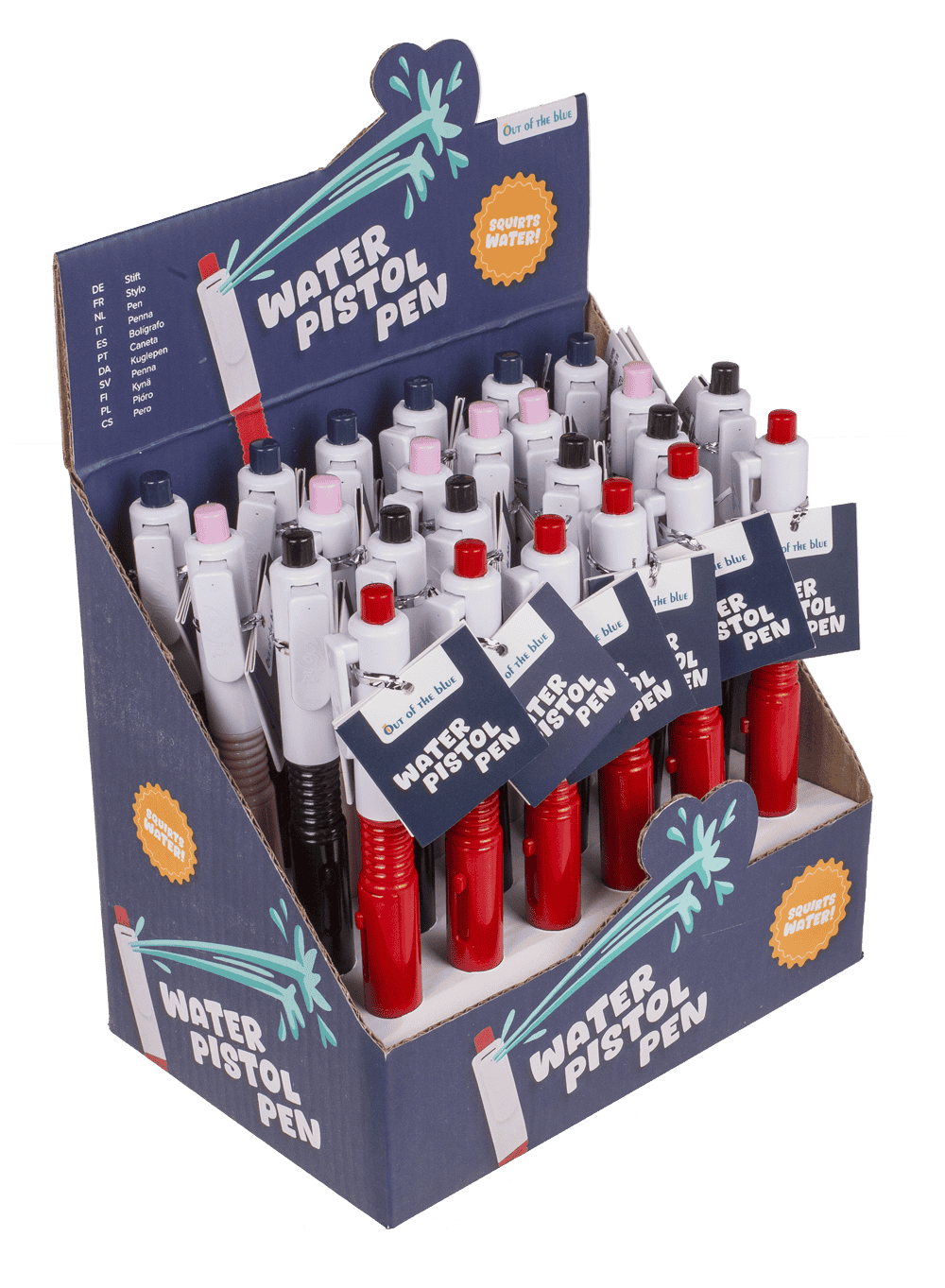 Water Pistol Pen, 16,5 cm,