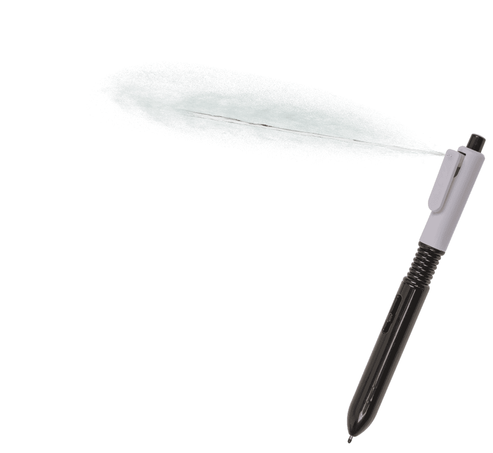 Water Pistol Pen, 16,5 cm,