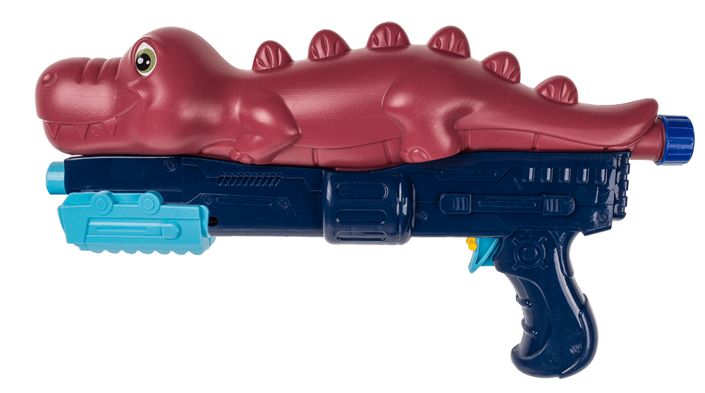 Water gun, Dinosaurs, for approx. 750 ml,