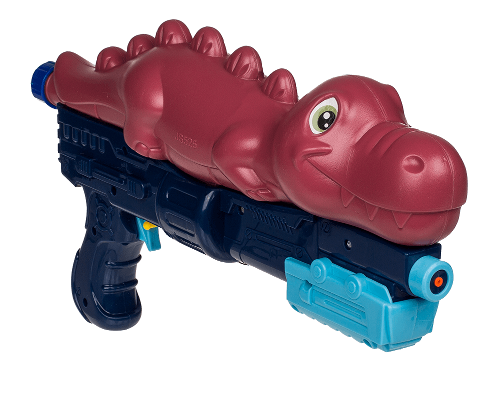 Water gun, Dinosaurs, for approx. 750 ml,