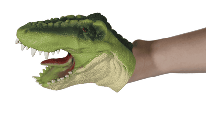 Soft hand puppet, Dinosaur,