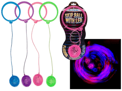 Skip ball with LED,