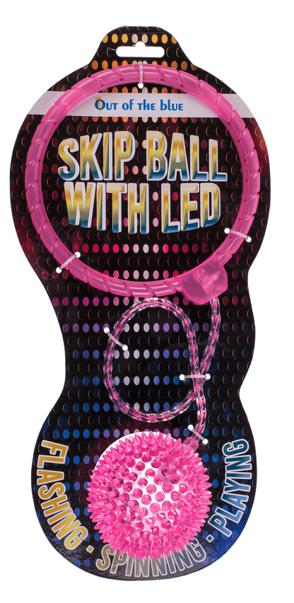 Skip ball with LED,