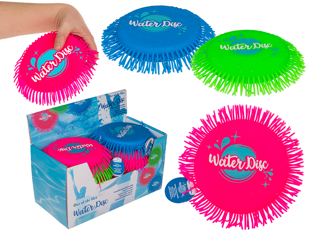 Water disc, D: 13 cm, 3 colours ass.,