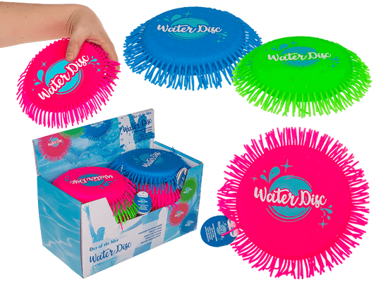 Water disc, D: 13 cm, 3 colours ass.,