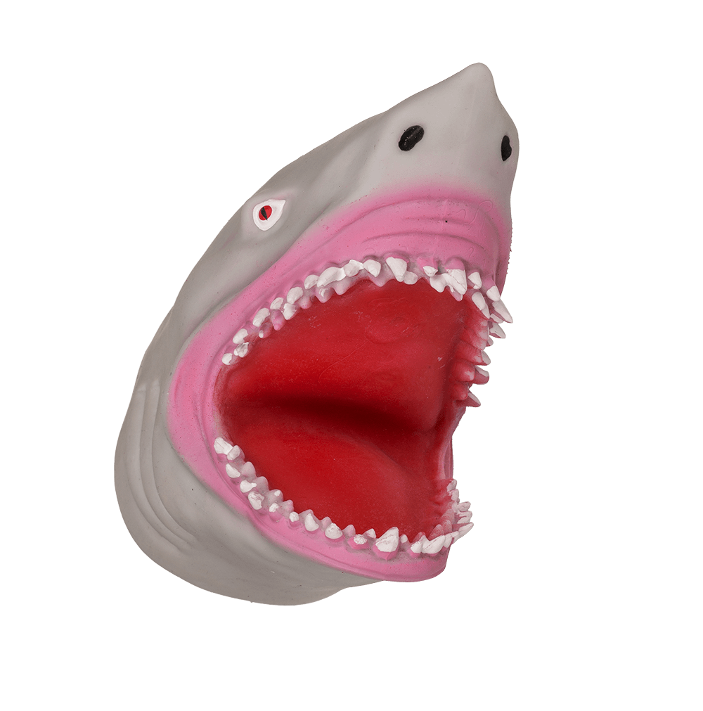 Soft hand puppet, Shark,