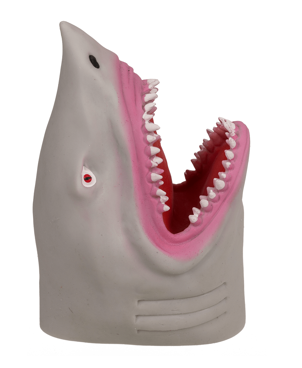 Soft hand puppet, Shark,