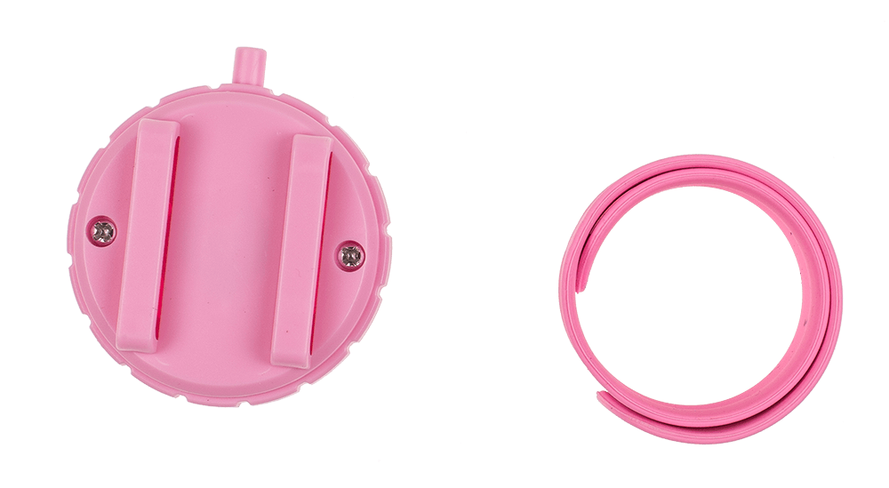 Pink Spinning Top-Bracelet, ca. 21,5 cm,