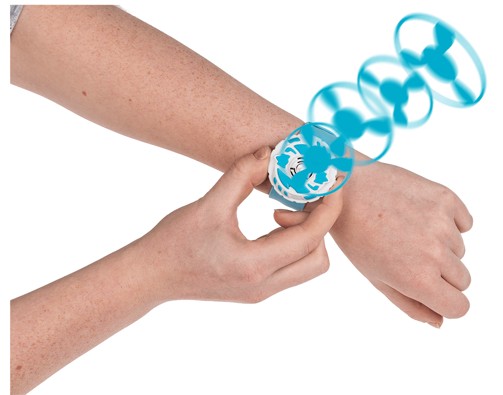 Blue Spinning Top-Bracelet, ca. 21,5 cm,